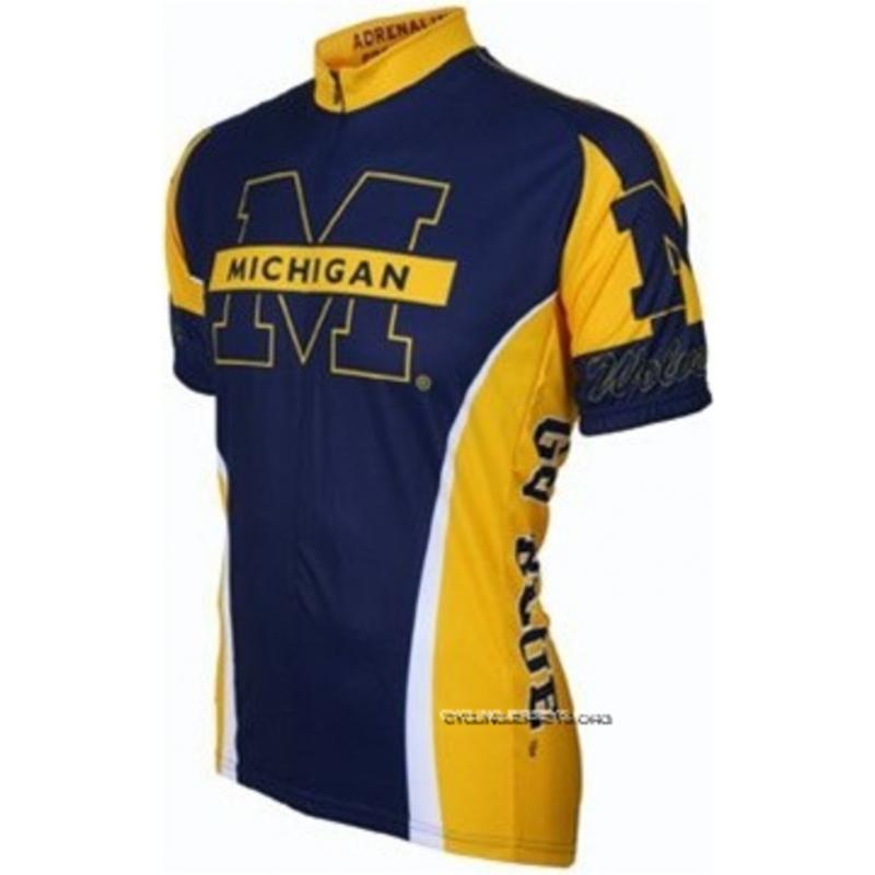 university of michigan cycling jersey
