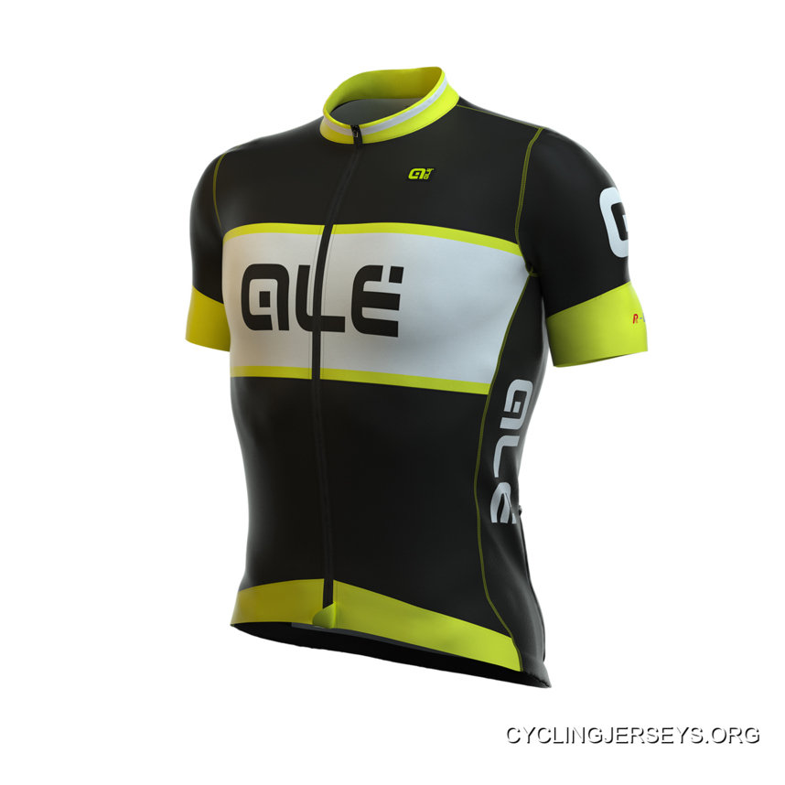 ALE Masters Graphics R EV1 Black Yellow Fluo Jersey Online