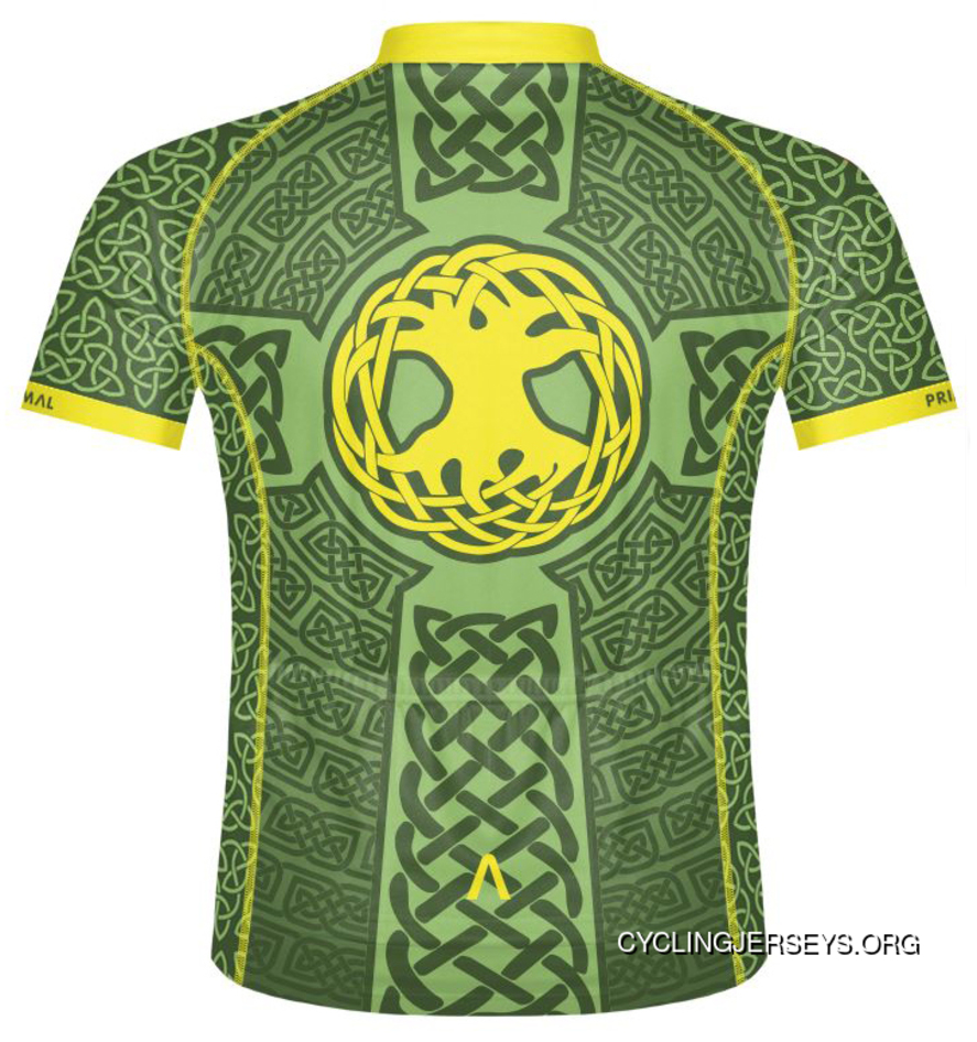 Primal Wear Ireland Celtic Knot Cycling Jersey Men's Short Sleeve Super Deals