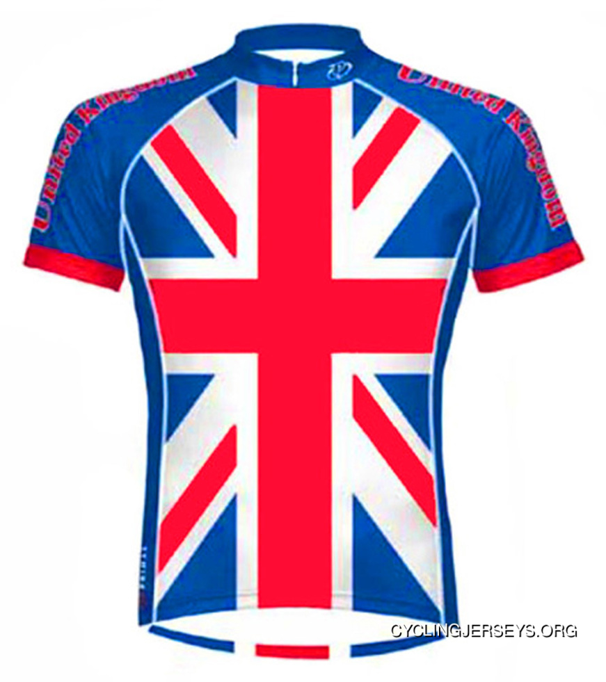 Union Jack Flag Cycling Jersey 