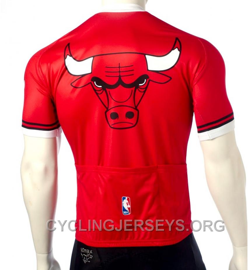 Chicago Bulls Cycling Jersey Short Sleeve Top Deals