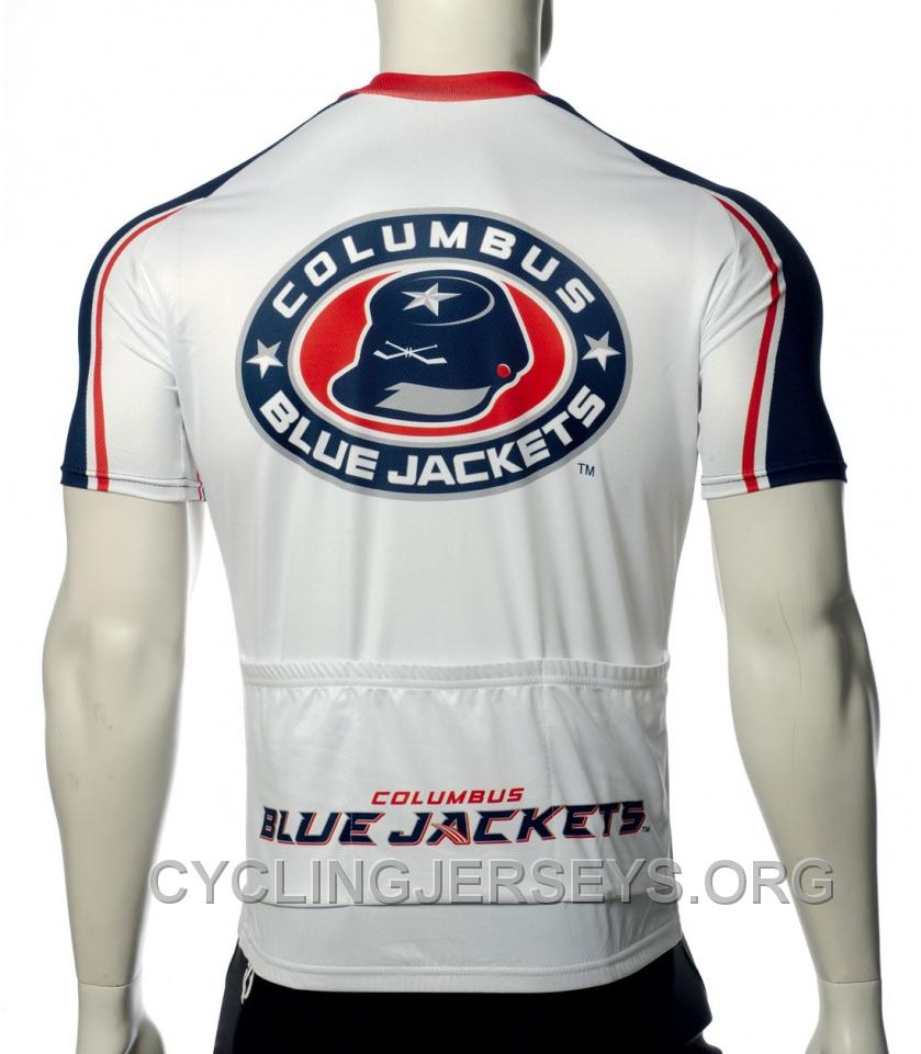 Columbus Blue Jackets Cycling Clothing Short Sleeve Christmas Deals