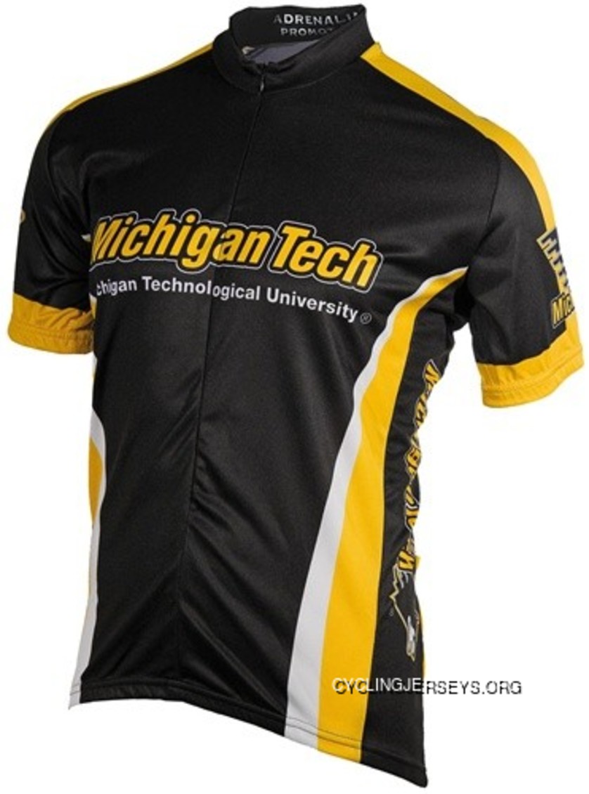 Michigan Technological University Cycling Short Sleeve Jersey Cheap To Buy