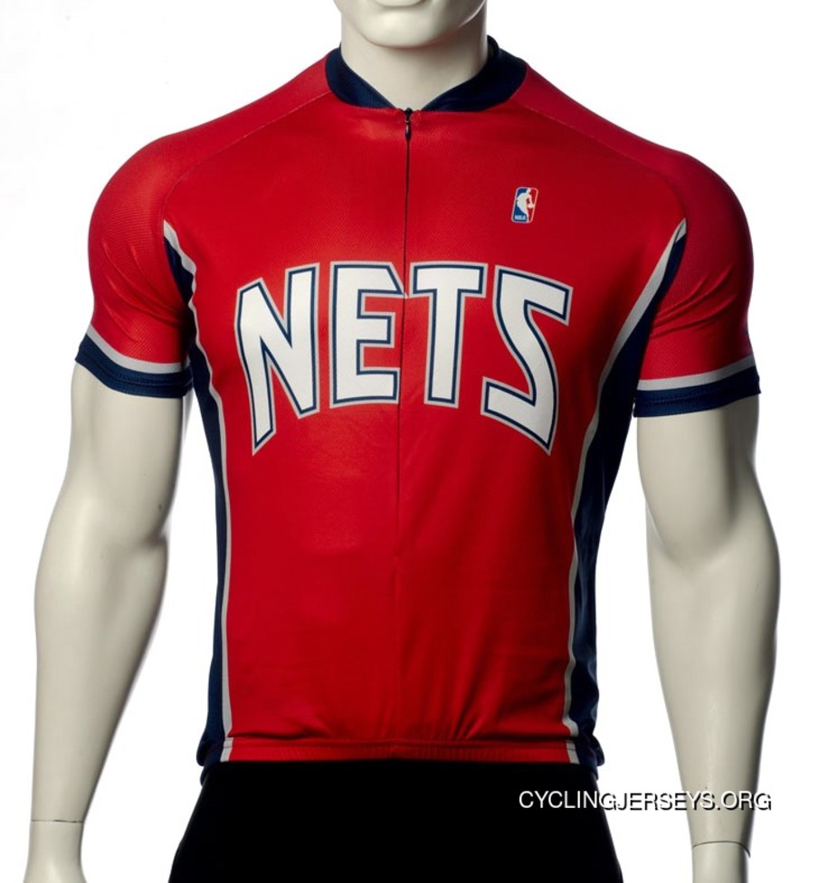 New Jersey Nets Cycling Jersey Short Sleeve Top Deals