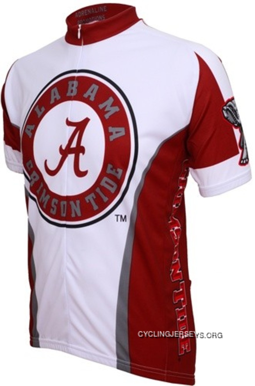 University Of Alabama Crimson Tide Cycling Short Sleeve Jersey Online