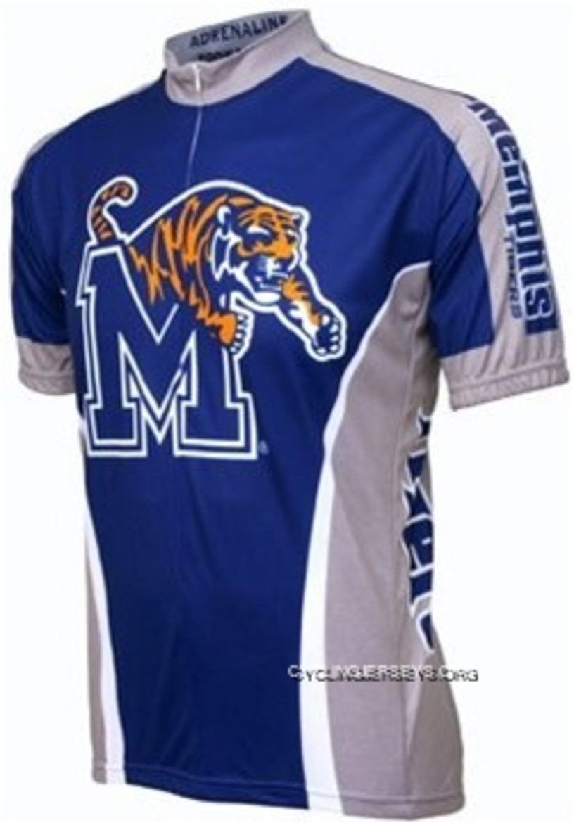 University Of Memphis Tigers Cycling Short Sleeve Jersey Online