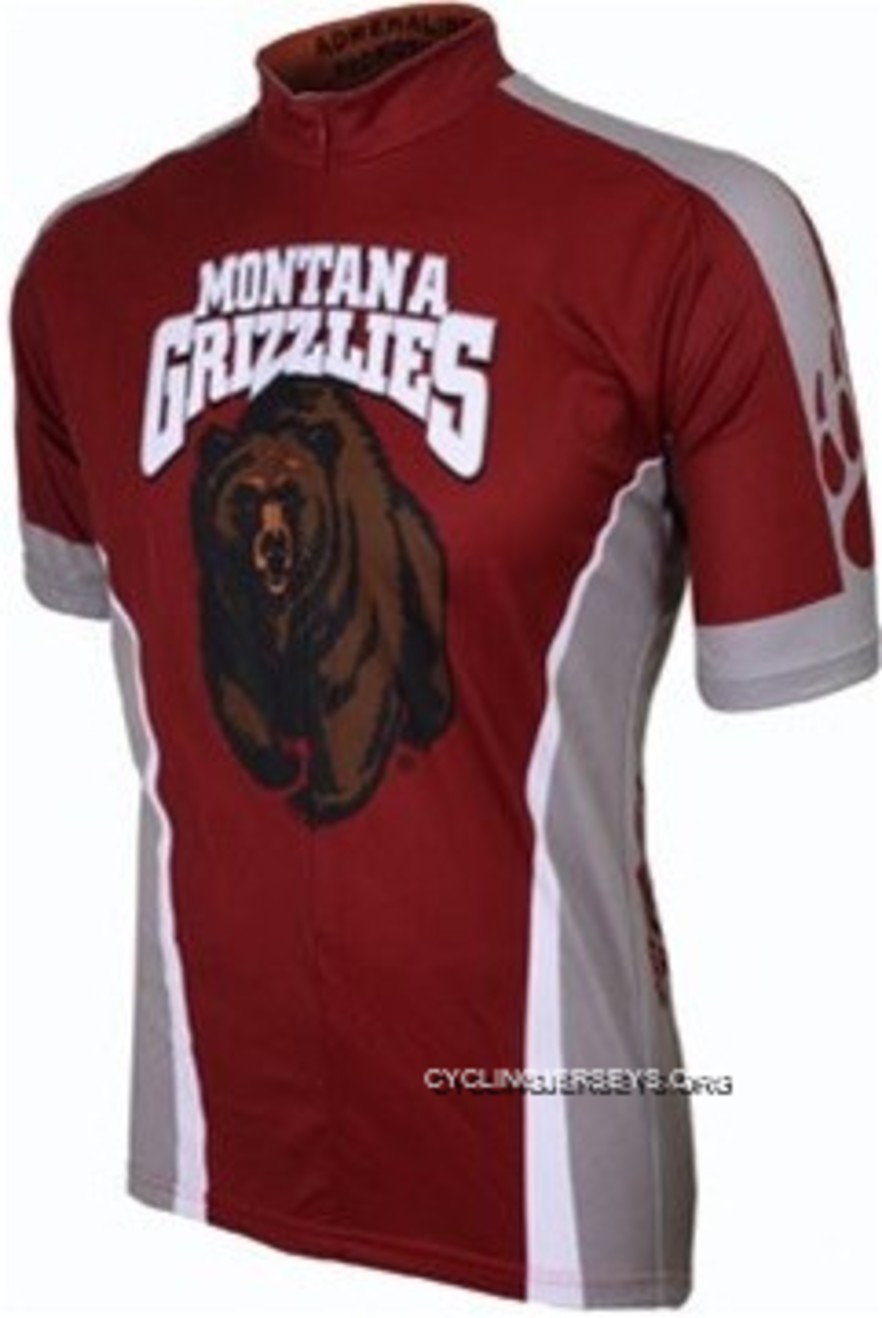University Of Montana Grizzlies Cycling Short Sleeve Jersey Discount