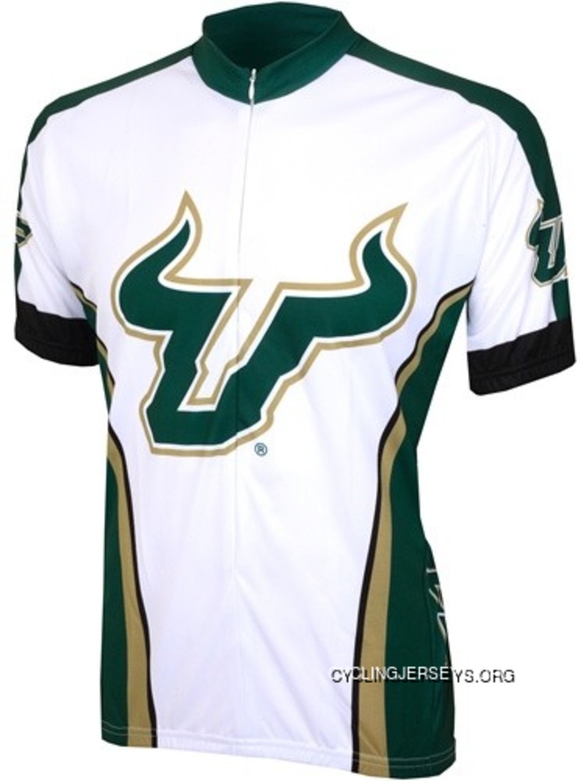 University Of South Florida Bulls Cycling Short Sleeve Jersey Lastest
