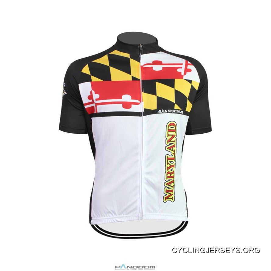 Maryland Men’s Short Sleeve Cycling Jersey New Style