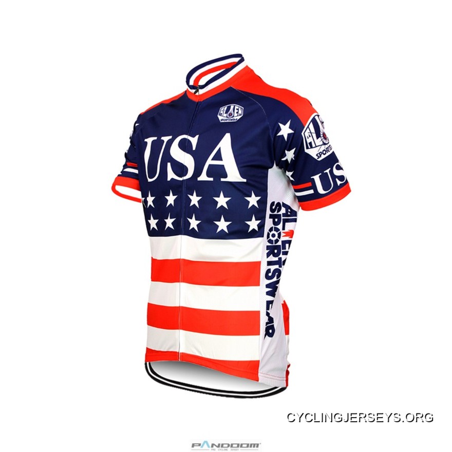 USA Men’s Short Sleeve Cycling Jersey Coupon Code