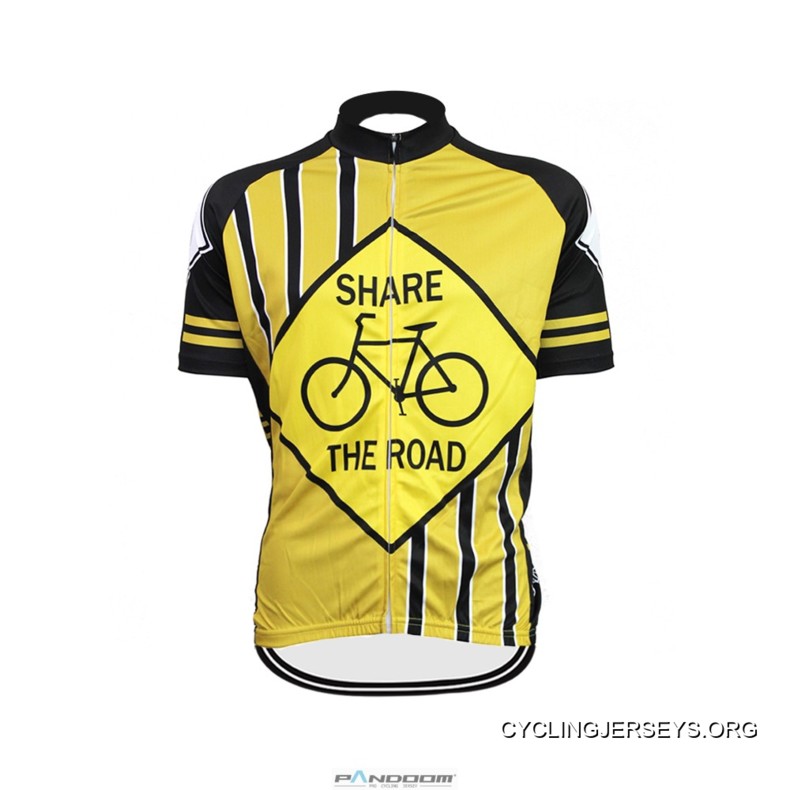 Share The Road Men’s Short Sleeve Cycling Jersey Best
