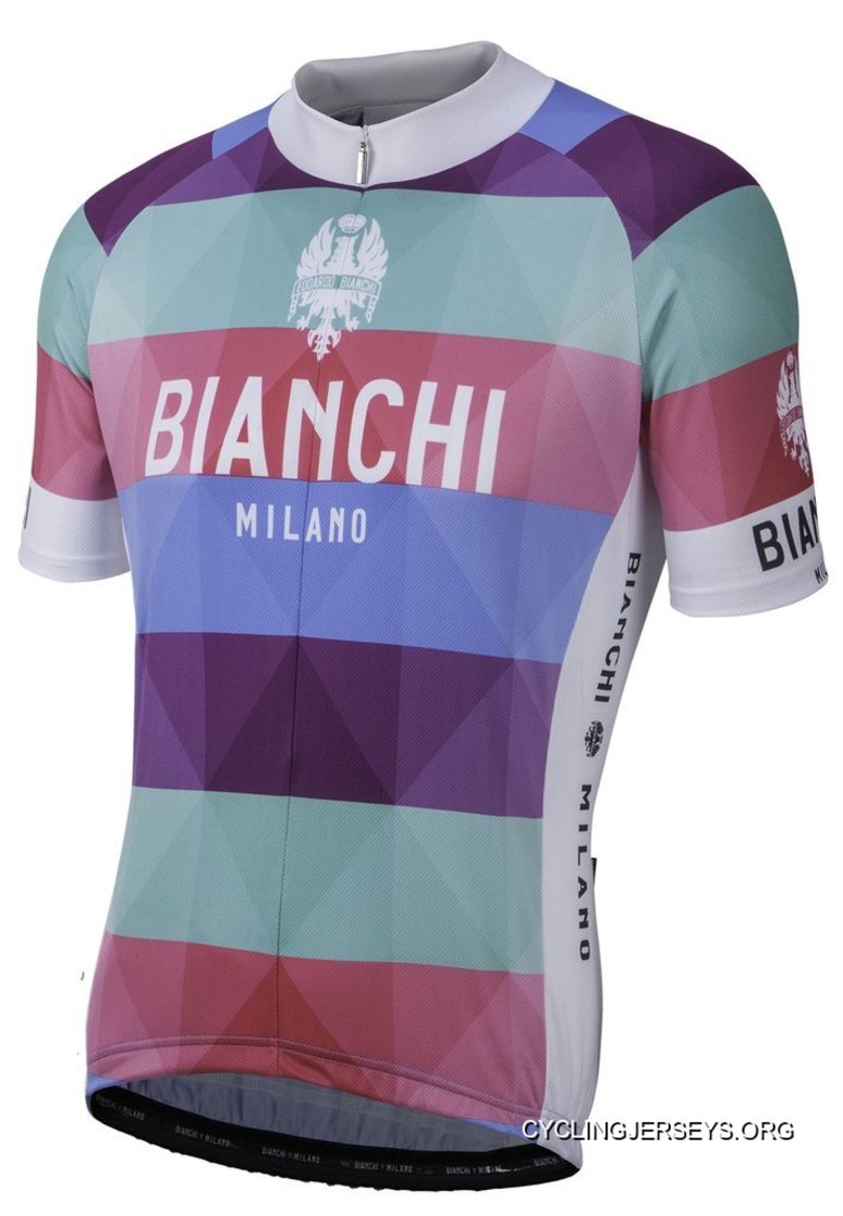 Bianchi Milano Aviolo Stripe Jersey New Style