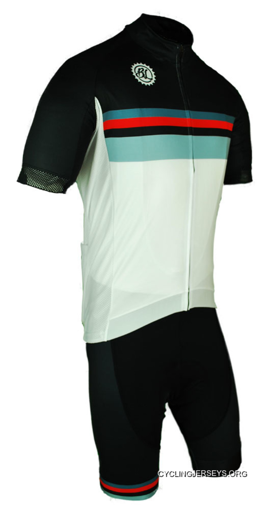 BlueLine Staynor White Classic FZ Jersey Authentic