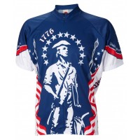 1776 MINUTEMEN MENS CYCLING JERSEY Top Quality