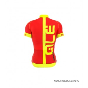 ALE Arcobaleno Red Yellow Jersey (NEW For 2017) Discount