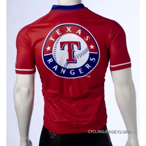Texas Rangers Cycling Jersey Quick-Drying Free Shipping