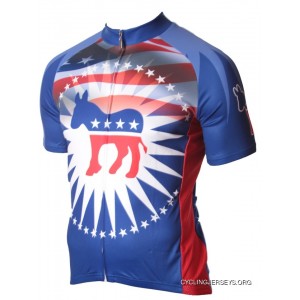Democrat Cycling Jersey Quick-Drying Online