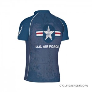 U.S. Air Force Vintage Logo Jersey Quick-Drying Top Deals
