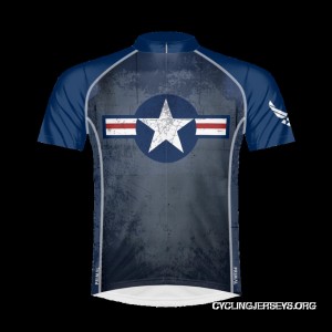 U.S. Air Force Vintage Logo Jersey Quick-Drying Top Deals