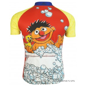 Bert And Ernie Sesame Street Muppets Cycling Jersey Men's Brainstorm Gear New Release
