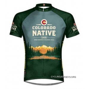 Colorado Native Lager Primal Wear Cycling Jersey Men's Short Sleeve Beer Bike Bicycle Super Deals