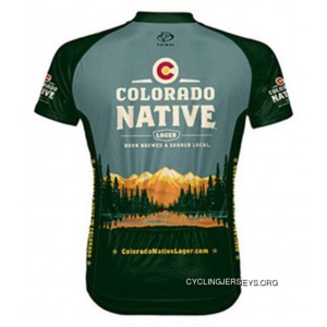 Colorado Native Lager Primal Wear Cycling Jersey Men's Short Sleeve Beer Bike Bicycle Super Deals