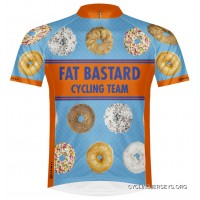 Primal Wear Fat Bastard Donuts Cycling Jersey Men's Short Sleeve Free Shipping