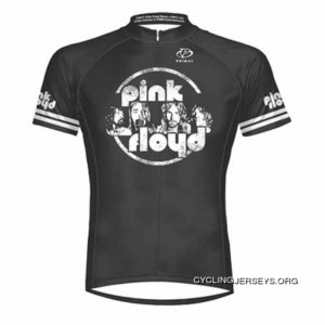 SALE $49.95 Primal Wear Pink Floyd Vintage Style Cycling Jersey Men's Short Sleeve Discount