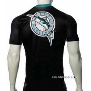 SALE Florida Marlins Cycling Jersey Men's Major League Baseball MLB Pre-2012 Colors Coupon Code