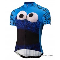 Cookie Monster Sesame Street Muppets Cycling Jersey Men's Brainstorm Gear With Sox Free Shipping