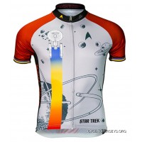 Star Trek Final Frontier Cycling Jersey Red And Gray By Brainstorm Gear Men's With Socks (Free USA Shipping) Coupon Code
