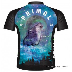SALE $39.95 Primal Wear Howl Cycling Jersey Men's Short Sleeve Cheap To Buy