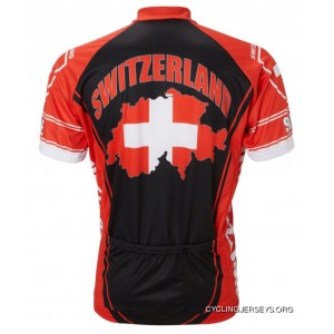World Jerseys Switzerland Swiss Cycling Jersey Men's Short Sleeve Die Schweiz Cheap To Buy