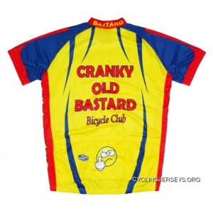 Cranky Old Bastard Bicycle Club Team Cycling Jersey Men's Short Sleeve Yellow By Suarez With Socks Cheap To Buy