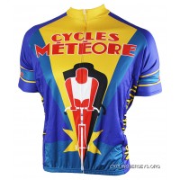 SALE $39.95 Cycles Meteore Cycling Jersey Men's Short Sleeve By 83 Sportswear Free Shipping