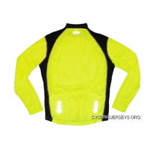 SALE Canari Sight Long Sleeve Killer Yellow (neon) Cycling Jersey Men's High Visibility New Release