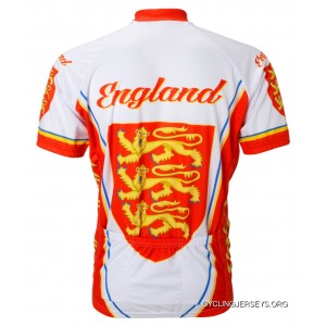 SALE World Jerseys England Cycling Jersey Men's Short Sleeve UK United Kingdom Britain Super Deals