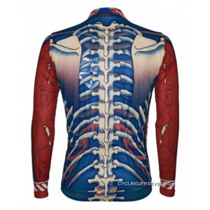 Primal Wear Bone Collector Long Sleeve Skeleton Cycling Jersey Men's Top Deals