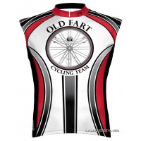 Primal Wear Old Fart Vitruvian Man Cycling Jersey Men's Sleeveless New Release