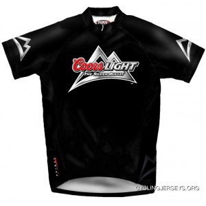 SALE Primal Wear Coors Light Beer Cycling Jersey Men's Short Sleeve The Silver Bullet Best