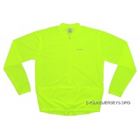 Ascent Long Sleeve Cycling Jersey Men's Hi-Viz Neon Yellow For Sale
