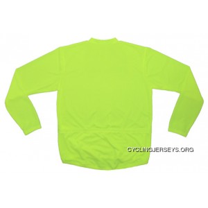 Ascent Long Sleeve Cycling Jersey Men's Hi-Viz Neon Yellow For Sale
