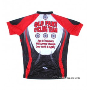 Old Fart Cycling Team Jersey Men's Short Sleeve Wheel Design - Suarez - Comes Discount