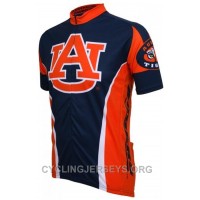 Auburn University Tigers Cycling Short Sleeve Jersey Free Shipping