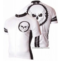 Gear Head Skull Cycling Short Sleeve Jersey Free Shipping