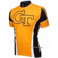 Georgia Tech Yellow Jackets Cycling Short Sleeve Jersey New Release