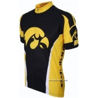 Iowa University Hawkeyes Cycling Short Sleeve Jersey Lastest
