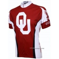 Oklahoma University Cycling Short Sleeve Jersey Lastest