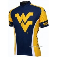 West Virginia Mountaineers Cycling Short Sleeve Jersey Top Deals
