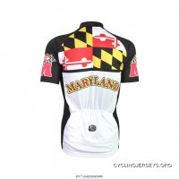 Maryland Men&#8217;s Short Sleeve Cycling Jersey New Style